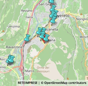 Mappa Viale del Lavoro, 38068 Rovereto TN, Italia (2.19867)