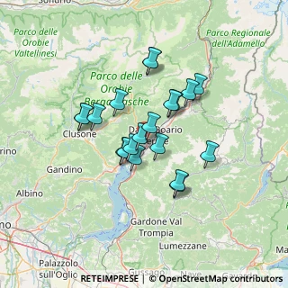 Mappa Via Giacomo Leopardi, 24060 Sovere BG, Italia (10.6335)