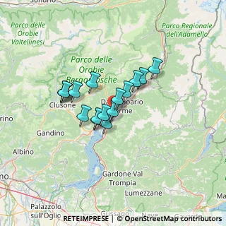 Mappa Via Giacomo Leopardi, 24060 Sovere BG, Italia (9.41438)