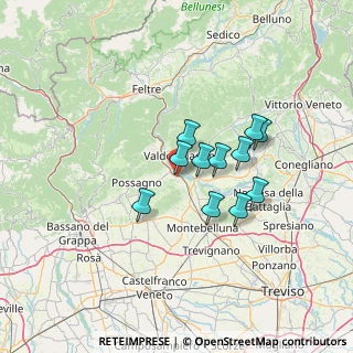 Mappa Zona Industriale, 31040 Pederobba TV, Italia (10.17455)