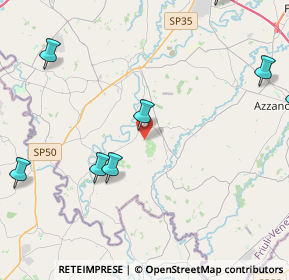 Mappa Via Ramiro Lisotto 4 Cecchini, 33087 Pasiano di Pordenone PN, Italia (6.50545)