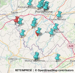 Mappa Viale del Mobile, 33087 Pasiano di Pordenone PN, Italia (9.01)