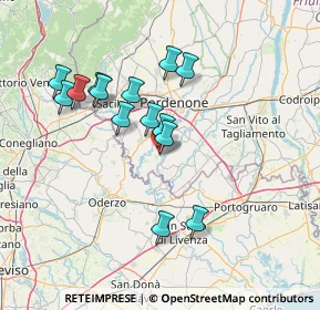 Mappa Viale del Mobile, 33087 Pasiano di Pordenone PN, Italia (12.95857)