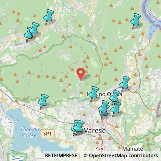 Mappa SP62, 21100 Rasa di Varese VA, Italia (5.47538)