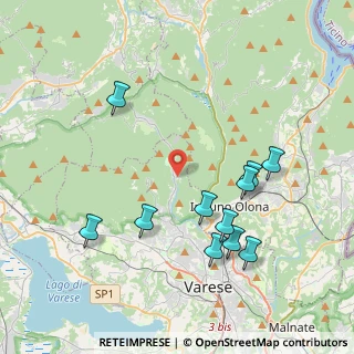 Mappa SP62, 21100 Rasa di Varese VA, Italia (4.17636)