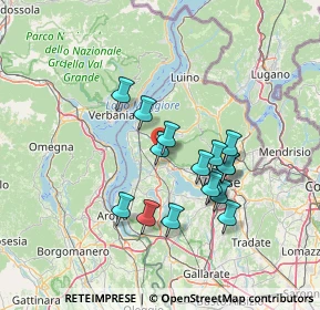 Mappa Strada Valle, 21034 Cocquio-Trevisago VA, Italia (11.79688)