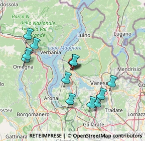 Mappa Strada Valle, 21034 Cocquio-Trevisago VA, Italia (14.10077)