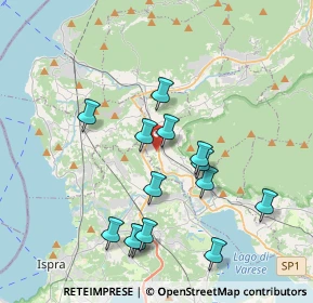 Mappa Strada Valle, 21034 Cocquio-Trevisago VA, Italia (3.67286)