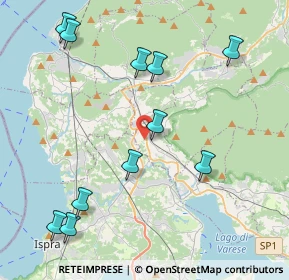 Mappa Strada Valle, 21034 Cocquio-Trevisago VA, Italia (4.70636)