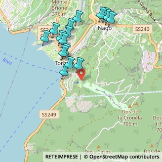 Mappa Via Marocche, 38069 Nago-torbole TN, Italia (1.10125)