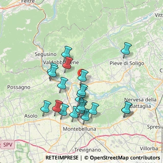 Mappa 31020 Vidor TV, Italia (7.284)