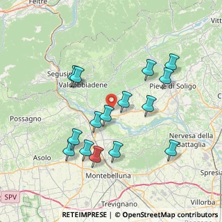 Mappa 31020 Vidor TV, Italia (7.376)