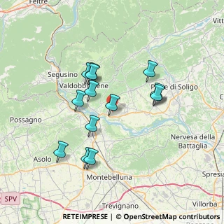 Mappa 31020 Vidor TV, Italia (6.35929)