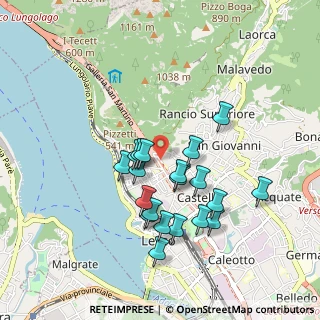 Mappa Via Aldo Moro, 23900 Lecco LC, Italia (0.814)