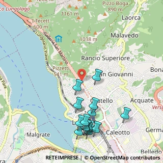 Mappa Via Moro Aldo E Caduti di Via Fani, 23900 Lecco LC, Italia (1.17286)