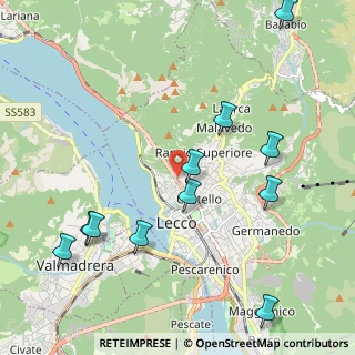 Mappa Via Moro Aldo E Caduti di Via Fani, 23900 Lecco LC, Italia (2.41818)
