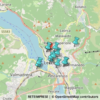 Mappa Via Moro Aldo E Caduti di Via Fani, 23900 Lecco LC, Italia (1.24846)