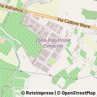 Mapa Codognè