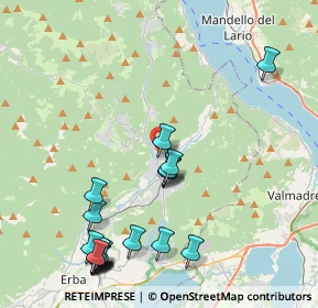 Mappa Asso, 22033 Asso CO, Italia (4.9135)