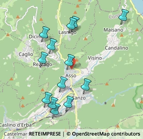 Mappa Asso, 22033 Asso CO, Italia (2.01231)