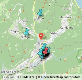Mappa Asso, 22033 Asso CO, Italia (1.6305)