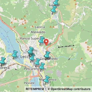 Mappa Via Movedo, 23900 Lecco LC, Italia (2.59071)