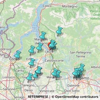 Mappa Via Salerno, 23900 Lecco LC, Italia (17.5)