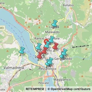 Mappa Via Salerno, 23900 Lecco LC, Italia (1.445)
