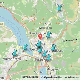 Mappa Via Salerno, 23900 Lecco LC, Italia (2.07583)