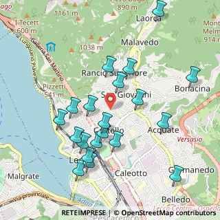 Mappa Via Salerno, 23900 Lecco LC, Italia (1.002)