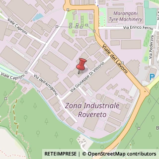 Mappa Via di Vittorio, 19, 38068 Rovereto, Trento (Trentino-Alto Adige)