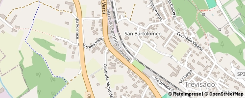 Mappa Cocquio-Trevisago