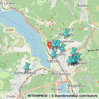 Mappa Via Santo Stefano, 23900 Lecco LC, Italia (1.76083)