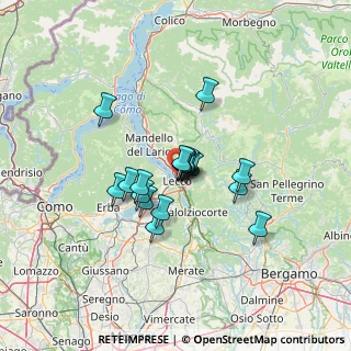 Mappa Via Santo Stefano, 23900 Lecco LC, Italia (8.87421)