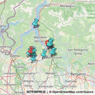 Mappa Via Santo Stefano, 23900 Lecco LC, Italia (9.98733)