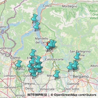 Mappa Via Santo Stefano, 23900 Lecco LC, Italia (17.283)
