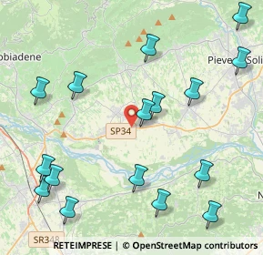 Mappa Via Monte Grappa, 31010 Moriago della Battaglia TV, Italia (5.14188)