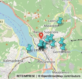 Mappa Via Bersaglio, 23900 Lecco LC, Italia (1.3175)
