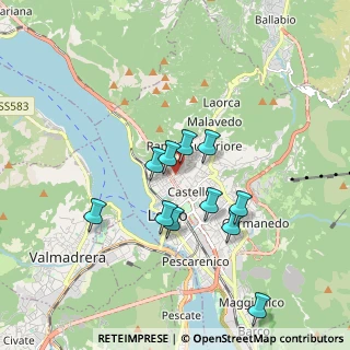 Mappa Via Milazzo, 23900 Lecco LC, Italia (1.55636)