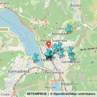 Mappa Via Milazzo, 23900 Lecco LC, Italia (1.3175)