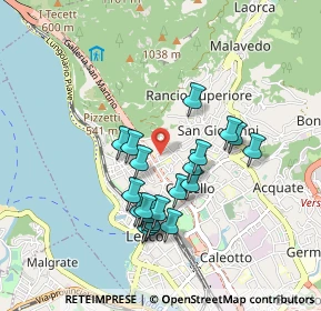 Mappa Via Bersaglio, 23900 Lecco LC, Italia (0.777)