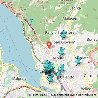 Mappa Via Milazzo, 23900 Lecco LC, Italia (1.1075)