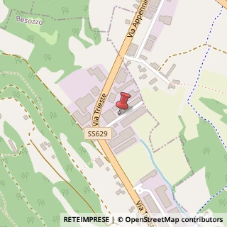Mappa Via Trieste, 100, 21023 Besozzo, Varese (Lombardia)