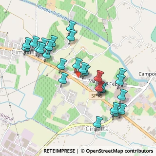 Mappa Via Giulio Cesare, 31013 Codogné TV, Italia (0.51852)