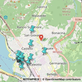 Mappa Via Volone, 23900 Lecco LC, Italia (1.425)