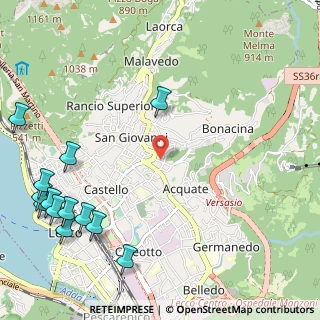 Mappa Via Volone, 23900 Lecco LC, Italia (1.56615)