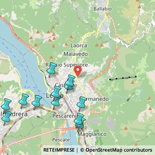 Mappa Via Volone, 23900 Lecco LC, Italia (2.60417)