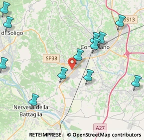Mappa 31039 Susegana TV, Italia (5.58286)