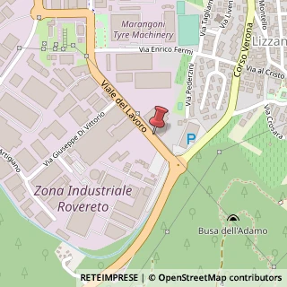 Mappa Viale del Lavoro, 16/b, 38068 Rovereto, Trento (Trentino-Alto Adige)