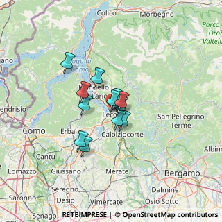Mappa Via Alcide de Gasperi, 23900 Lecco LC, Italia (7.59)